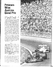 Peterson Wins 1973 Austrian Grand Prix — summary - Left