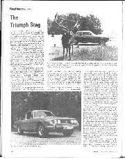 The Triumph Stag - Left