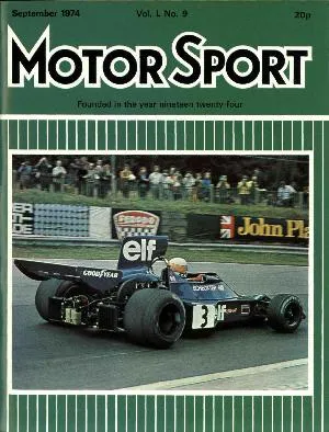 Cover image for September 1974