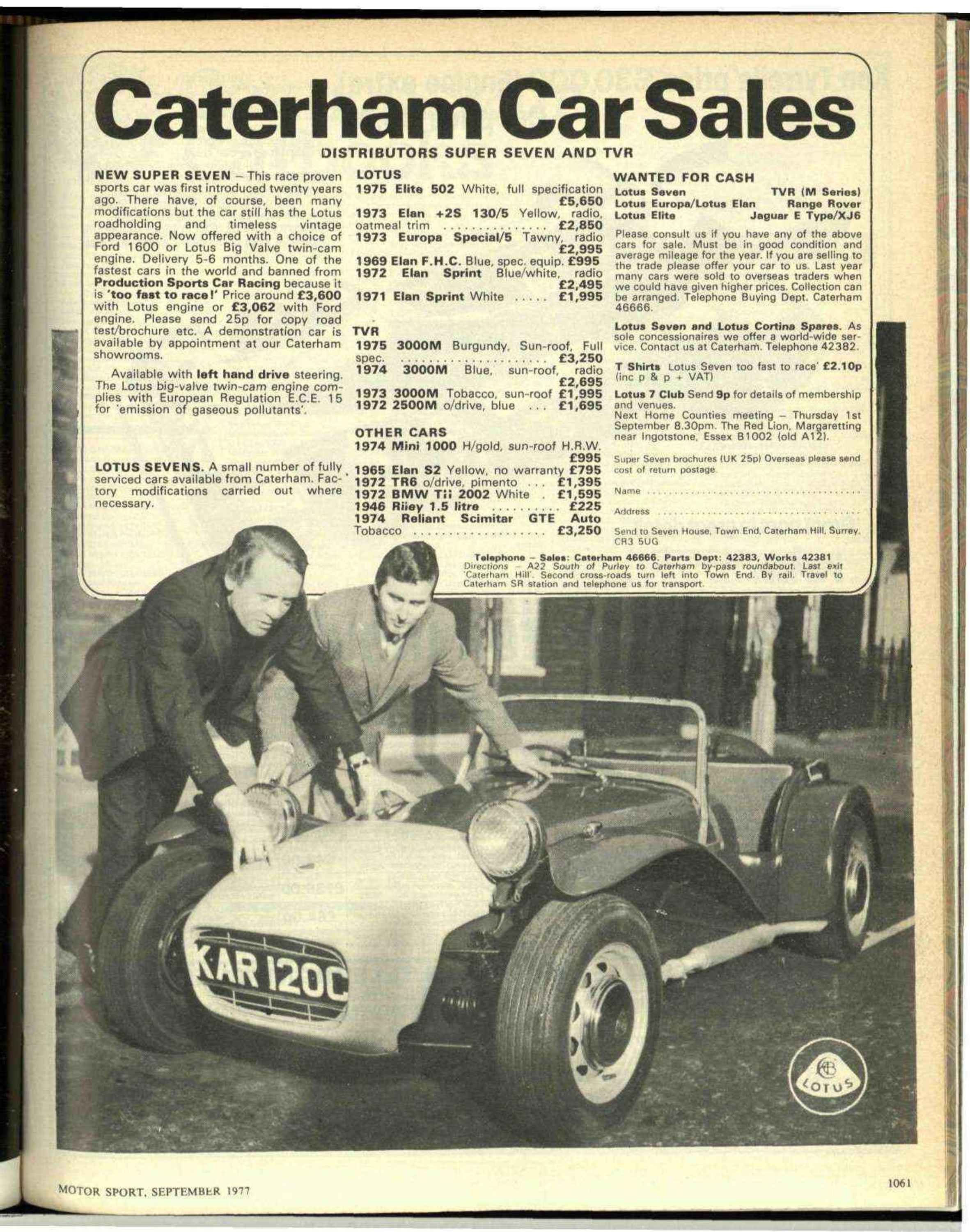 Germany's Championship September 1977 - Motor Sport Magazine