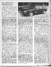 Road impressions: Audi 80 Quattro - Left