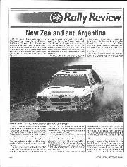 Rally review, September 1986 - Left