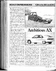 Road impressions: Citroen AX and BX - Left