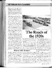 Veteran to Classic: The Roads of the 1920s - Left