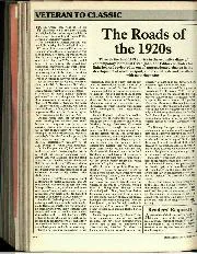 The roads of the 1920s - Left