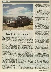 Road Test -- BMW 325i - Left