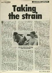 Taking the strain - Left