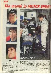 The month in Motor Sport - Left