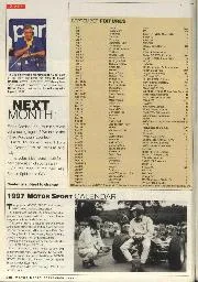 1997 MotorSport Calendar - Left