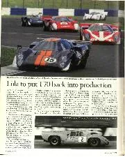 Lola to put T70 to put back into production - Left