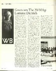 Great cars: The 20/80 hp Lorraine Dietrich - Left