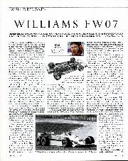 Ross Brawn: 'I wish I'd designed the...' Williams FW07 - Left