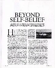 Beyond self-belief - Left