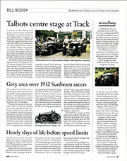 Heady days of life before speed limits - Left