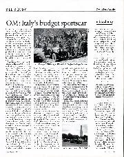 OM: Italy's budget sports car - Left
