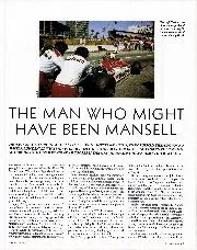 Stephen South: The man who might have been Mansell - Left