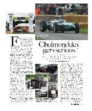 Cholmondeley gets serious - Left