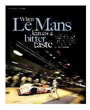 When Le Mans leaves a bitter taste - Left