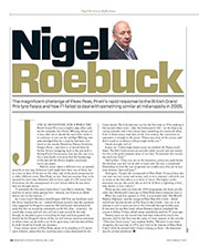 Reflections with Nigel Roebuck - Left