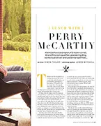 Lunch with... Perry McCarthy - Right