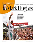 F1 frontline with... Mark Hughes - Left