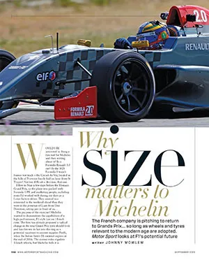 Why size matters to Michelin - Left