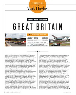 Grand Prix notebook: Britain - Left