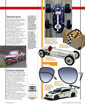 Historic racing news - Right