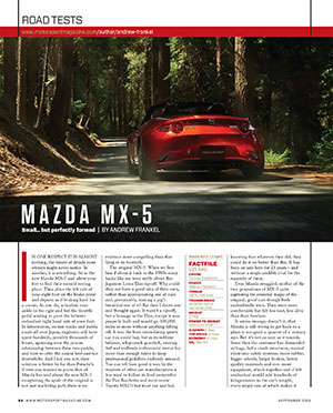 Mazda MX-5 - Left