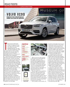 Volvo XC90 - Left