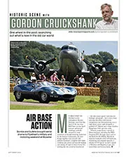 Historic scene with Gordon Cruickshank - Left