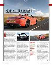 Porsche 718 Cayman S - Left