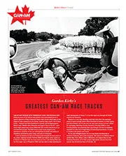 Gordon Kirby's greatest Can-Am race tracks - Left