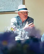 Lunch with Anthony Reid - Left