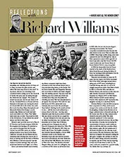 Reflections with Richard Williams - Left