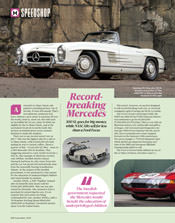 Record-breaking Mercedes - Left