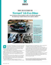 Race car restoration: ‘Ferrari’ 3.6 Evo Dino - Left