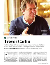 Lunch with Trevor Carlin - Left
