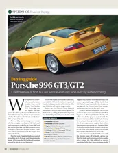 Road car buying guide: Porsche 996 GT3/2 - Left
