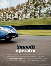 The last production Lister Costin — a smooth operator that's pure animal - Right