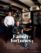 Family fortunes: Julian Bailey and his pioneering motor sport family - Left