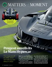 Peugeot unveils its Le Mans Hypercar - Left