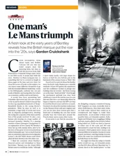 Racing in the Dark book review: WO Bentley's Le Mans triumph - Left